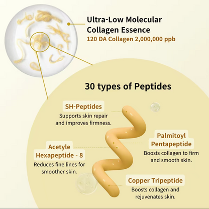 Siero Lifting Coreano Seta & Collagene
